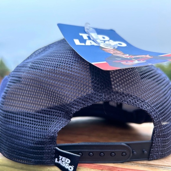 COPY - NWT Ted Lasso AFC Richmond Logo BELIEVE Trucker Baseball Cap Hat - Picture 3 of 10